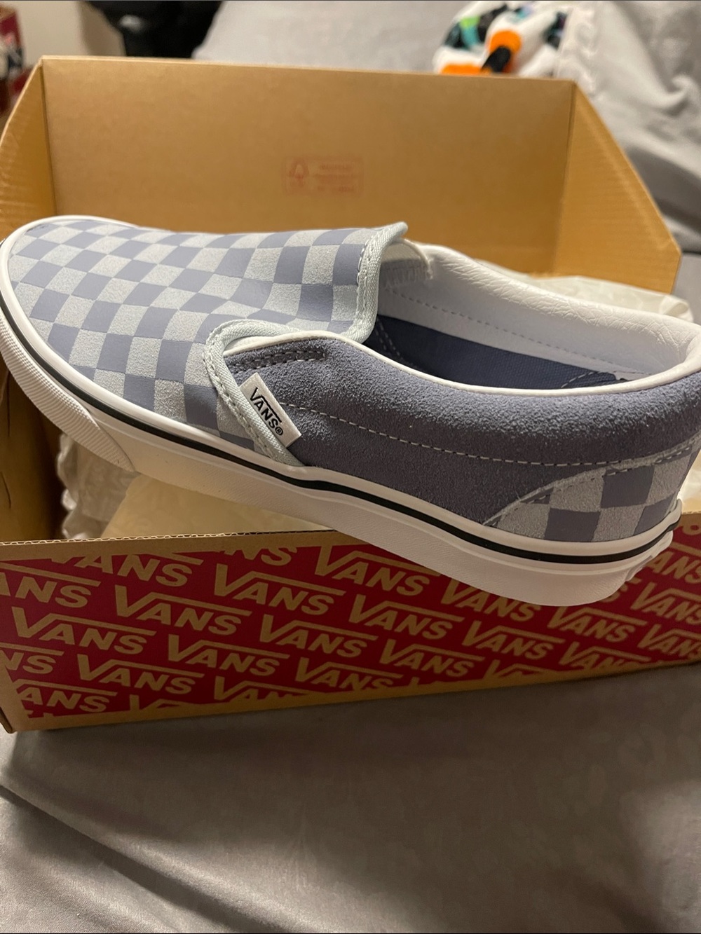 Vans Classic Slip-On Checkerboard Shoe